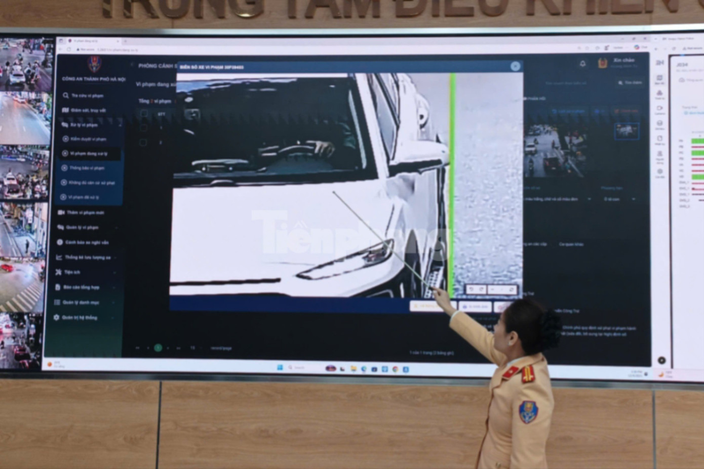 Chi tiết 545 phương tiện bị phạt nguội qua camera AI ở H&agrave; Nội- Ảnh 1.
