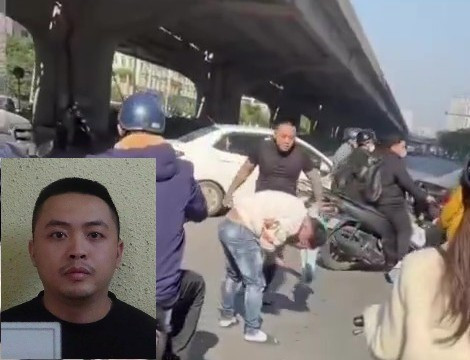 Hà Nội: Tạm giữ tài xế ô tô đánh người sau va chạm giao thông- Ảnh 1.