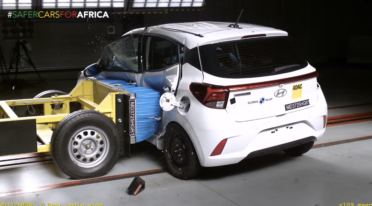 Hyundai Grand i10 nhận 0 sao an toàn cho người lớn, 3 sao dành cho trẻ em nhưng xe sản xuất tại Việt Nam 'không liên quan'- Ảnh 4. Hyundai Grand i10 nhận 0 sao an toàn cho người lớn, 3 sao dành cho trẻ em nhưng xe sản xuất tại Việt Nam 'không liên quan'- Ảnh 4.