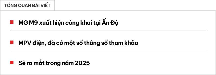 MG M9 dễ về Việt Nam có gì hot: Lớn hơn Carnival nhưng giá dự kiến rẻ hơn, chạy 430km/sạc- Ảnh 1.