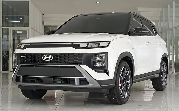 Hyundai Creta 2025 lần đầu lộ diện tại Việt Nam: Có bản thể thao như Elantra, dễ dùng động cơ tăng áp mạnh 158 mã lực- Ảnh 4.