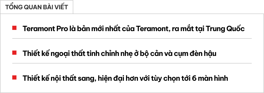 VW Teramont Pro ra mắt với nội thất sang chảnh, 6 màn hình khủng, nếu về Việt Nam sẽ làm khó Explorer, Palisade- Ảnh 1.