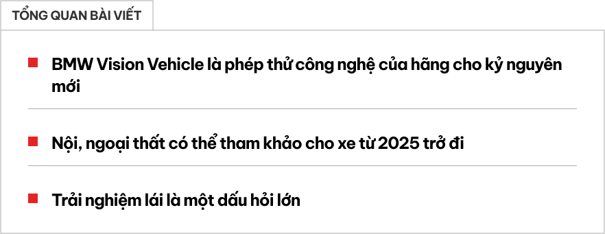 ‘Bản mẫu’ sedan BMW lột xác táo bạo qua bộ ảnh mới: Ngoại thất góc cạnh như xe đua, nội thất hiện đại kiểu phi thuyền- Ảnh 1.