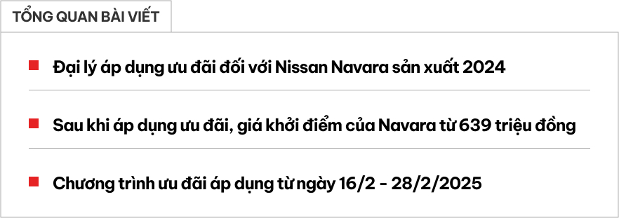 Nissan Navara giảm hơn 80 triệu tại đại lý: Giá thực tế rẻ nhất phân khúc, tăng sức cạnh tranh với Triton, Hilux- Ảnh 1.