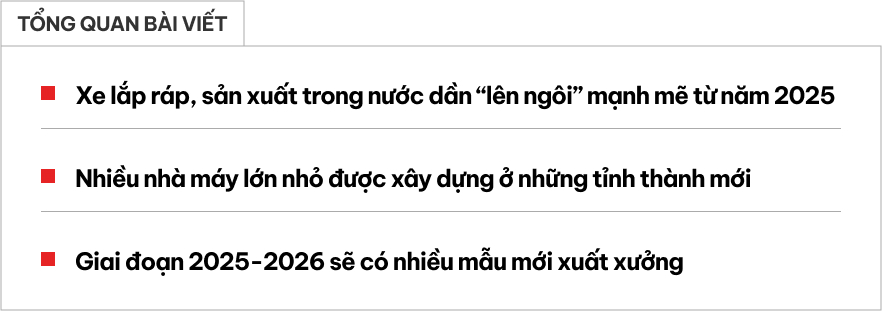 Xe lắp ráp, sản xuất tại Việt Nam càng hot từ năm nay: Skoda lần đầu xuất xưởng, VinFast thêm nhà máy, nhiều hãng mới gia nhập cuộc chơi- Ảnh 1.