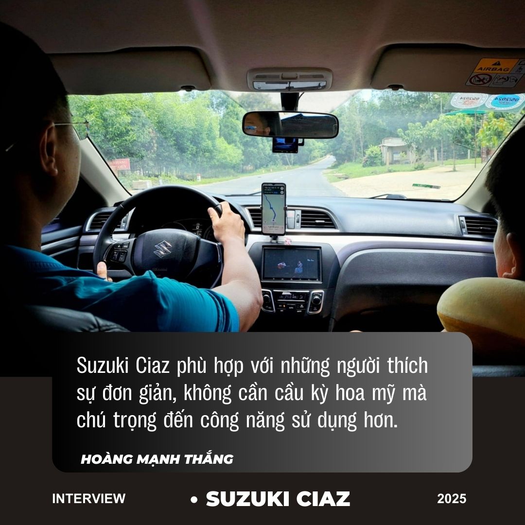 Chủ xe Suzuki Ciaz: 'Ít option đổi lại là dễ sử dụng, lắm 'đồ chơi' như xe Hàn thì phải mua cao mới thích'- Ảnh 3.