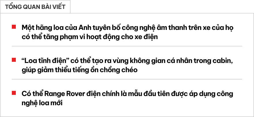 Hóa ra tăng phạm vi hoạt động cho xe điện lại dễ đến thế: Chỉ lắp dàn loa đặc biệt là đi thêm được 32km, đã vậy còn thêm tác dụng bất ngờ- Ảnh 1.