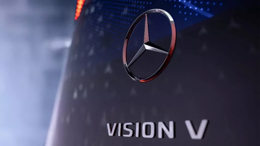 Mercedes-Benz nhá hàng concept Vision V: Tương lai của V-Class, động cơ điện chạy tới 500km/sạc, có tự lái cấp độ 2- Ảnh 1.