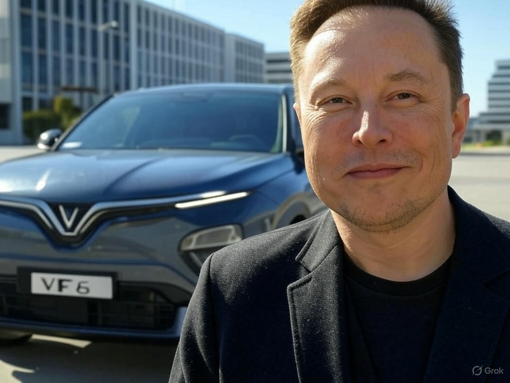 Hỏi lương 15 triệu bao giờ mua được VinFast VF 6 'đẹp nức tiếng', AI của Elon Musk tư vấn gì?- Ảnh 1.