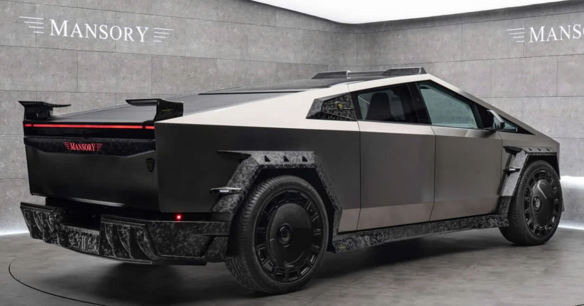 Khám phá xe bán tải điện Tesla Cybertruck độ Mansory- Ảnh 5.