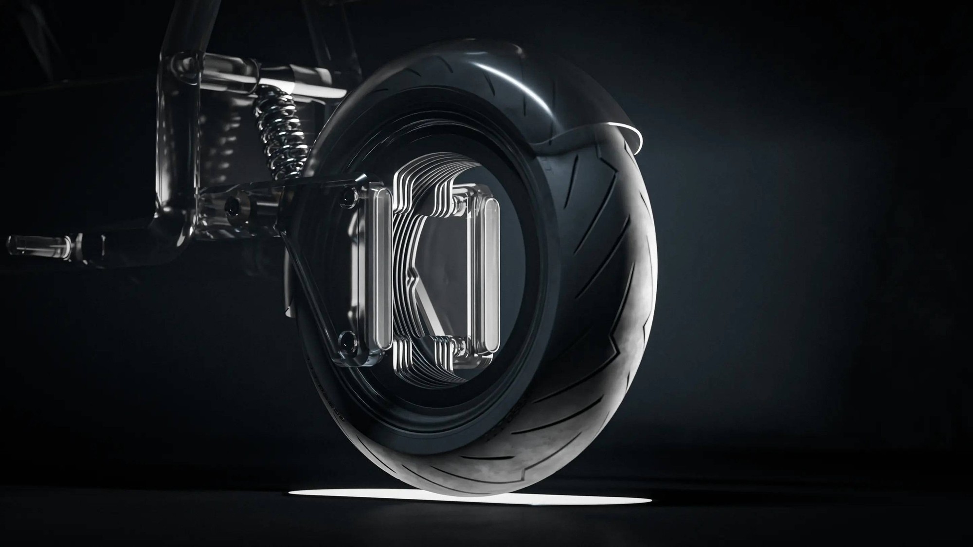 Những chiếc xe có bánh rỗng như trong Tron: Legacy sẽ sớm trở thành xu hướng mới trong ngành công nghiệp xe máy điện toàn cầu- Ảnh 5. Những chiếc xe có bánh rỗng như trong Tron: Legacy sẽ sớm trở thành xu hướng mới trong ngành công nghiệp xe máy điện toàn cầu- Ảnh 5.