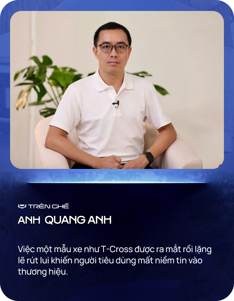 ‘Volkswagen T-Cross khi đến trống giong cờ mở, khi đi lặng lẽ u buồn’- Ảnh 4. ‘Volkswagen T-Cross khi đến trống giong cờ mở, khi đi lặng lẽ u buồn’- Ảnh 4.