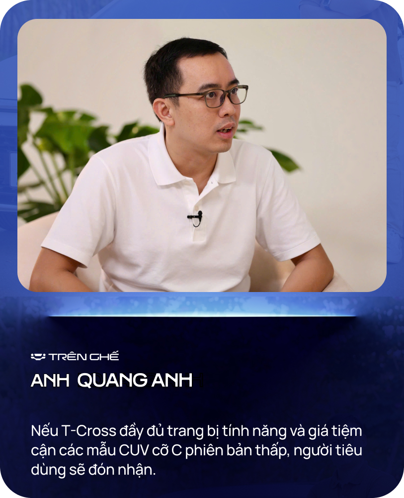 ‘Volkswagen T-Cross khi đến trống giong cờ mở, khi đi lặng lẽ u buồn’- Ảnh 7. ‘Volkswagen T-Cross khi đến trống giong cờ mở, khi đi lặng lẽ u buồn’- Ảnh 7.