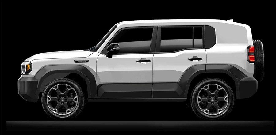 Toyota Land Cruiser mini dự kiến ra mắt ngay tháng 10, dùng khung gầm Hilux, có thể thêm bản hybrid- Ảnh 3. Toyota Land Cruiser mini dự kiến ra mắt ngay tháng 10, dùng khung gầm Hilux, có thể thêm bản hybrid- Ảnh 3.