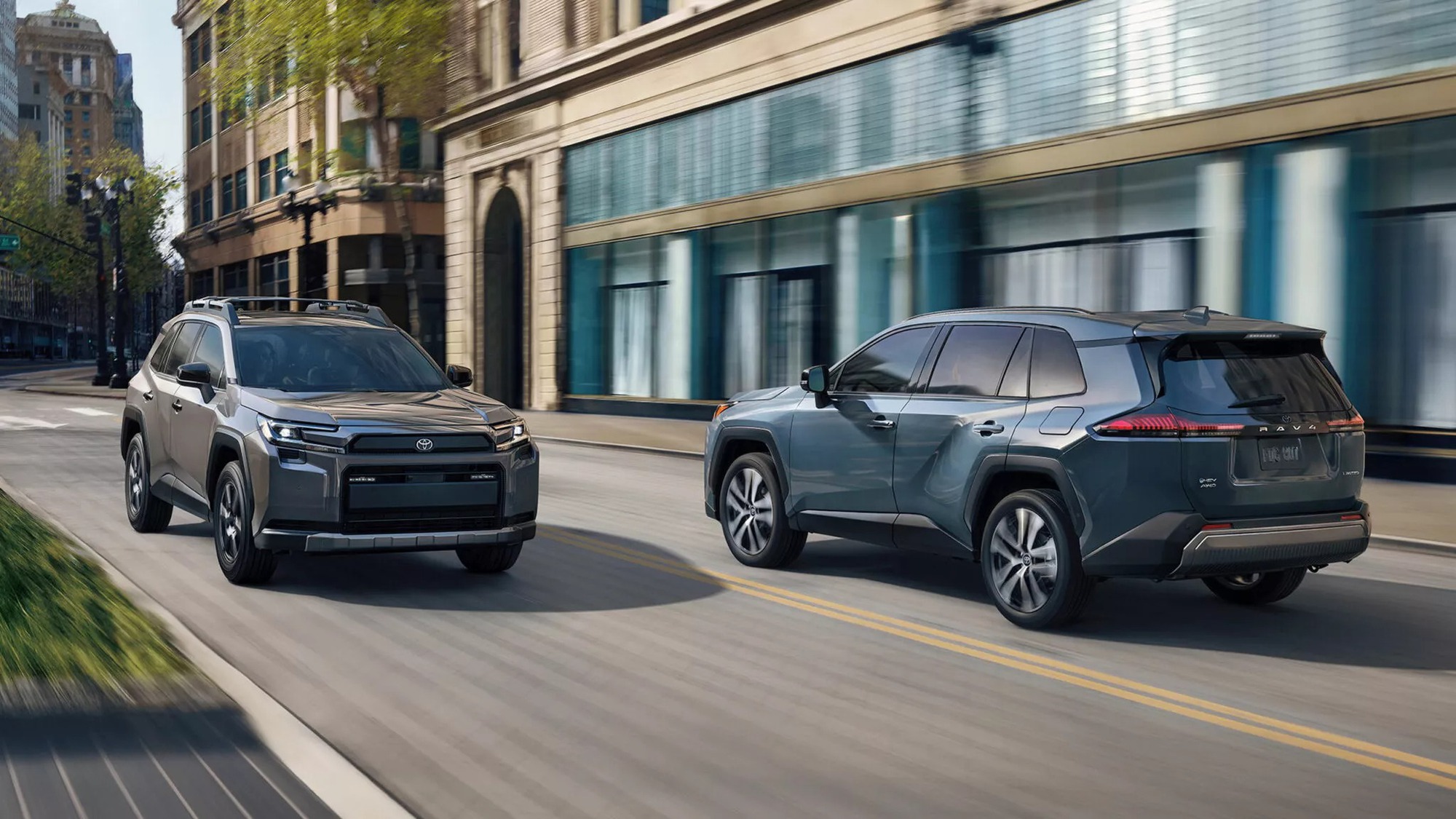 Toyota RAV4 thế hệ mới ra mắt: Đấu Honda CR-V bằng màn lớn, chỉ còn hybrid, mạnh tới 320 mã lực, chạy không xăng 80km/sạc- Ảnh 21. Toyota RAV4 thế hệ mới ra mắt: Đấu Honda CR-V bằng màn lớn, chỉ còn hybrid, mạnh tới 320 mã lực, chạy không xăng 80km/sạc- Ảnh 21.