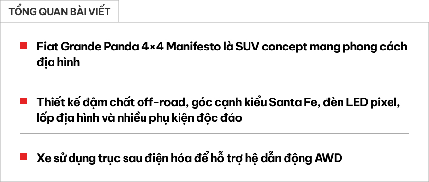 Fiat từng vào Việt Nam làm SUV mới: Dáng vuông, đèn ‘xương chó’ như Santa Fe, kích thước ngang Raize, Sonet- Ảnh 1. Fiat từng vào Việt Nam làm SUV mới: Dáng vuông, đèn ‘xương chó’ như Santa Fe, kích thước ngang Raize, Sonet- Ảnh 1.
