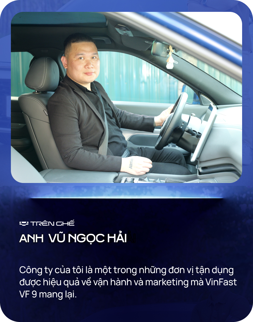 Doanh nhân mua 3 xe VinFast VF 9: ‘Có điểm ăn đứt Prado, Explorer, sẽ mua thêm vài chiếc nữa nếu…’- Ảnh 9. Doanh nhân mua 3 xe VinFast VF 9: ‘Có điểm ăn đứt Prado, Explorer, sẽ mua thêm vài chiếc nữa nếu…’- Ảnh 9.