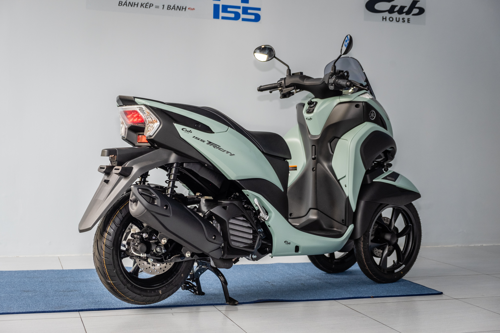 Yamaha Tricity 155 về Việt Nam: Bánh kép phía trước cho người người thích 'độc lạ', giá quy đổi từ 103 triệu đồng- Ảnh 15.