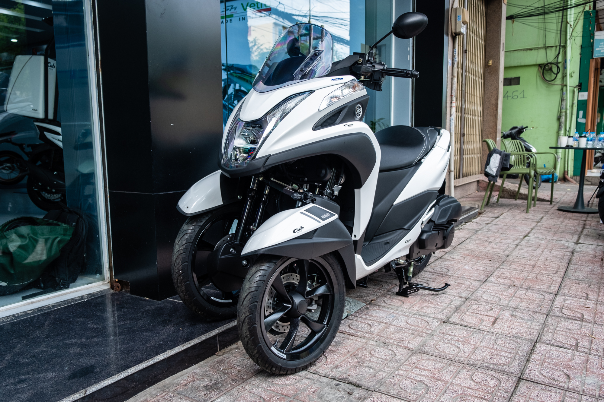 Yamaha Tricity 155 về Việt Nam: Bánh kép phía trước cho người người thích 'độc lạ', giá quy đổi từ 103 triệu đồng- Ảnh 5.