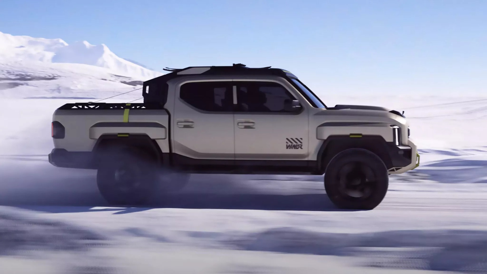 Bán tải Kia Tasman bản off-road 'nặng đô' chạy thử: Nhiều chi tiết hầm hố, chờ ngày ra mắt đấu Ford Ranger Raptor- Ảnh 7.