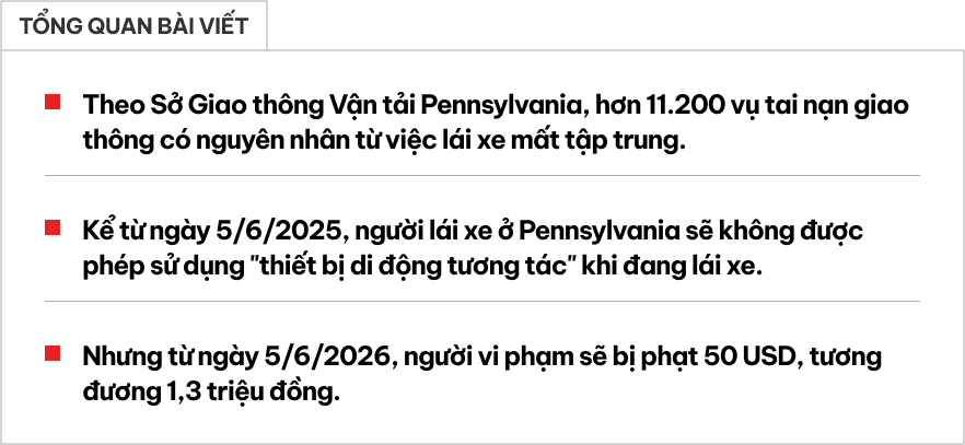 Dùng điện thoại ngay cả khi dừng chờ đèn đỏ vẫn bị phạt tại quốc gia này- Ảnh 1. Dùng điện thoại ngay cả khi dừng chờ đèn đỏ vẫn bị phạt tại quốc gia này- Ảnh 1.