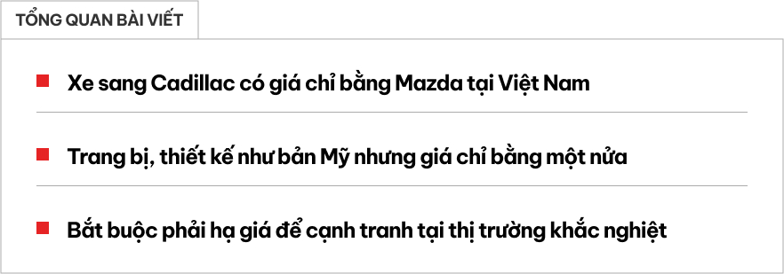 Cuộc đua giá xe Trung Quốc khắc nghiệt thế nào: Xe sang Cadillac có giá chỉ bằng Mazda3 Việt Nam- Ảnh 1.
