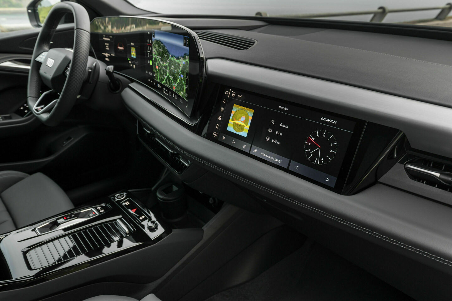 Audi Q6 e-tron giá dự kiến 3,099 tỷ tại Việt Nam: Nhiều màn hình lớn, chạy 625km/sạc, đấu iX3 bằng giá rẻ hơn gần 500 triệu đồng- Ảnh 14. Audi Q6 e-tron giá dự kiến 3,099 tỷ tại Việt Nam: Nhiều màn hình lớn, chạy 625km/sạc, đấu iX3 bằng giá rẻ hơn gần 500 triệu đồng- Ảnh 14.