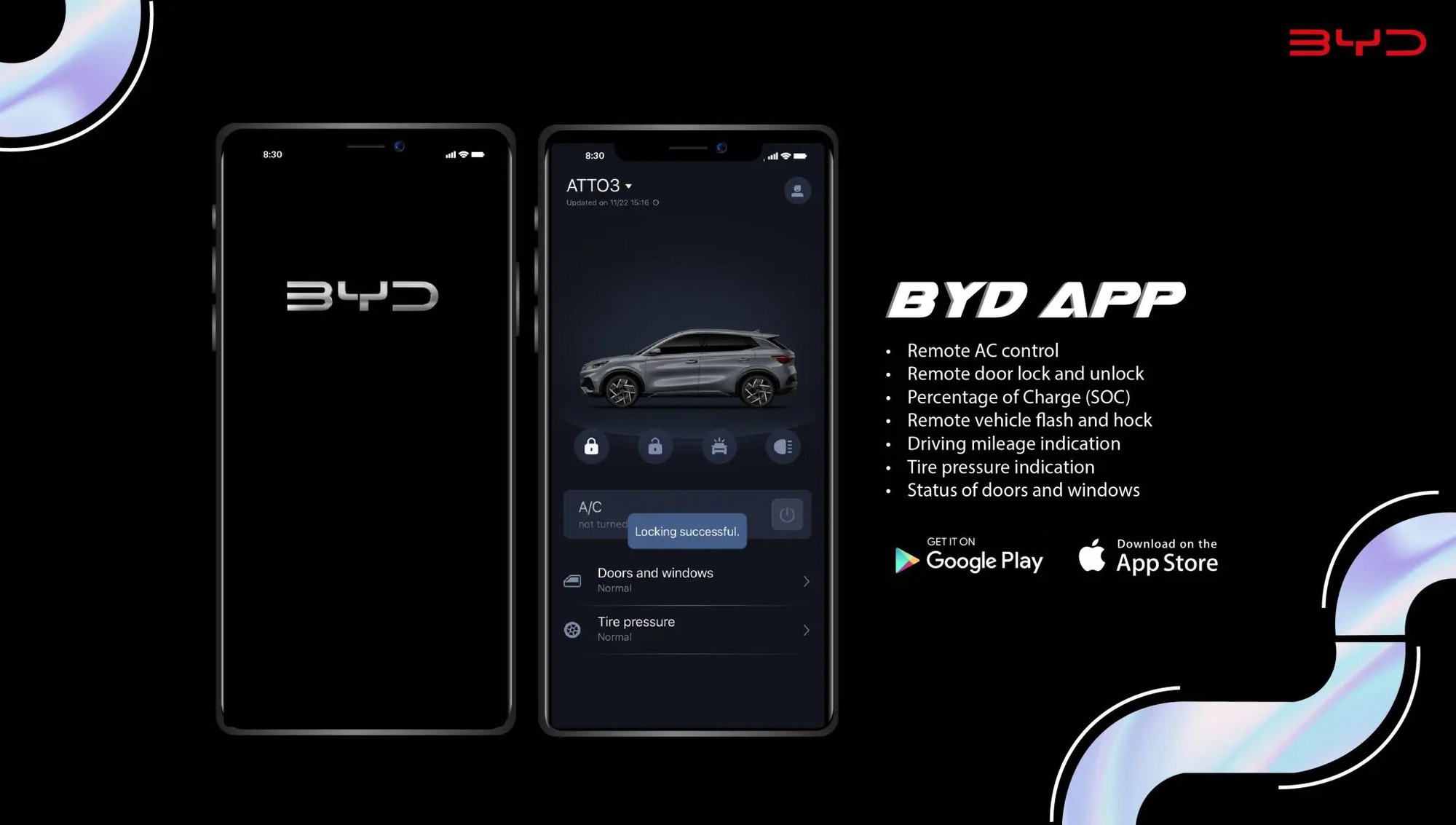 Ứng dụng BYD giá 15 triệu đồng cho chủ xe tại Việt Nam: Mở, khóa xe, bật điều hòa từ xa, kiểm tra tình trạng pin xe- Ảnh 3. Ứng dụng BYD giá 15 triệu đồng cho chủ xe tại Việt Nam: Mở, khóa xe, bật điều hòa từ xa, kiểm tra tình trạng pin xe- Ảnh 3.