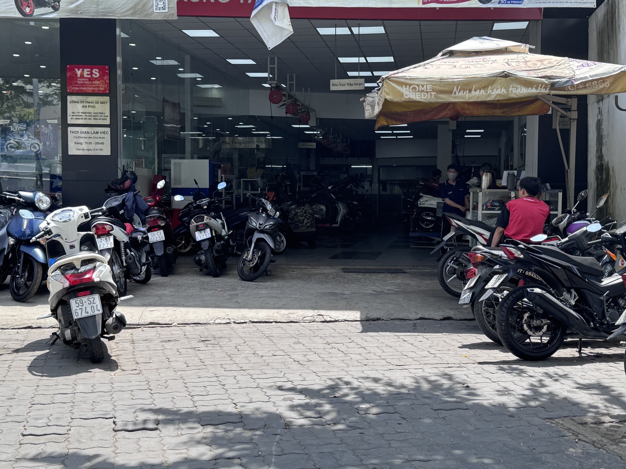 Thông tin mới vụ xe máy Yamaha nghi bị đóng lại số động cơ- Ảnh 1.