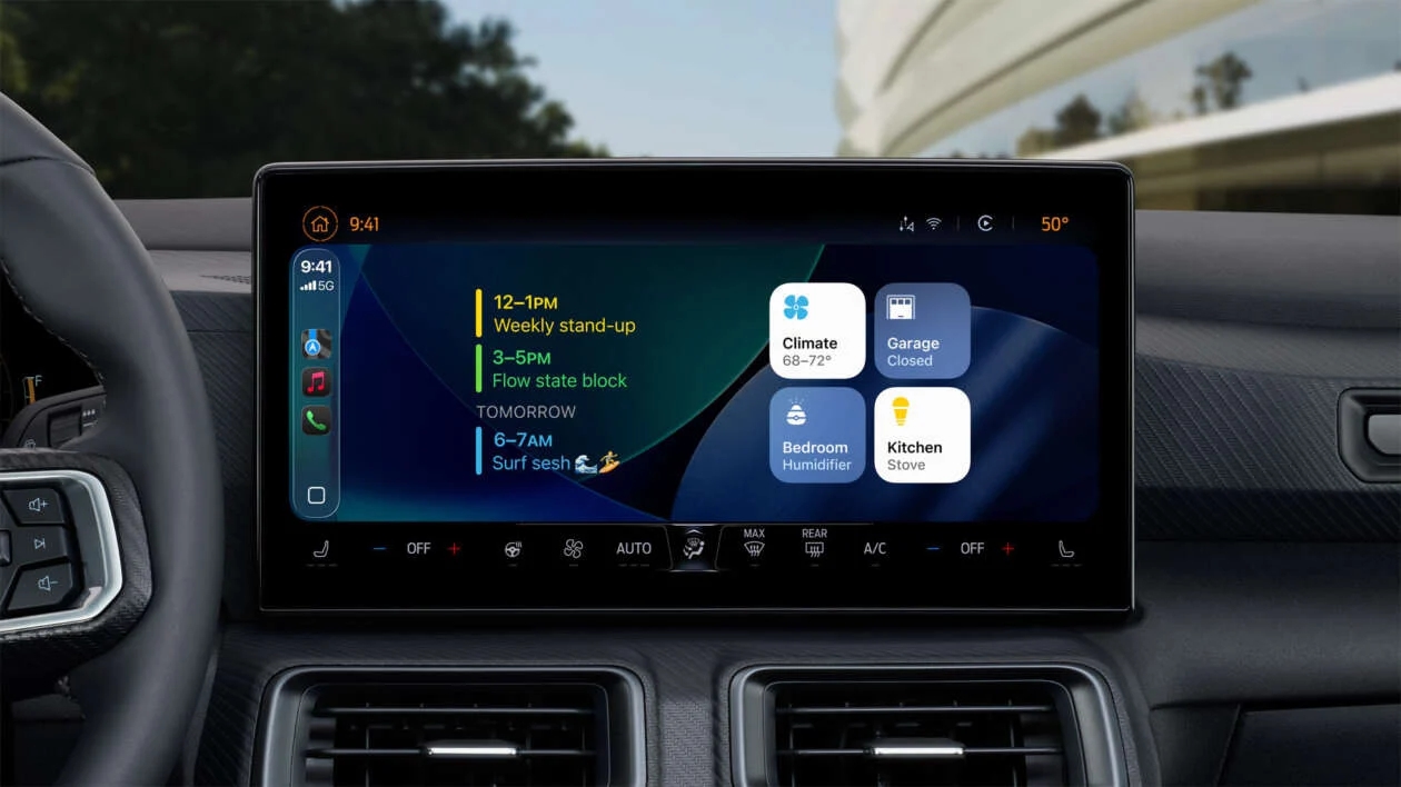 Chủ xe Kia, Hyundai sắp được nâng cấp Apple CarPlay xịn sò: Giao diện mới long lanh, trả lời tin nhắn từ màn hình, thêm nhiều tính năng khác- Ảnh 8. Chủ xe Kia, Hyundai sắp được nâng cấp Apple CarPlay xịn sò: Giao diện mới long lanh, trả lời tin nhắn từ màn hình, thêm nhiều tính năng khác- Ảnh 8.