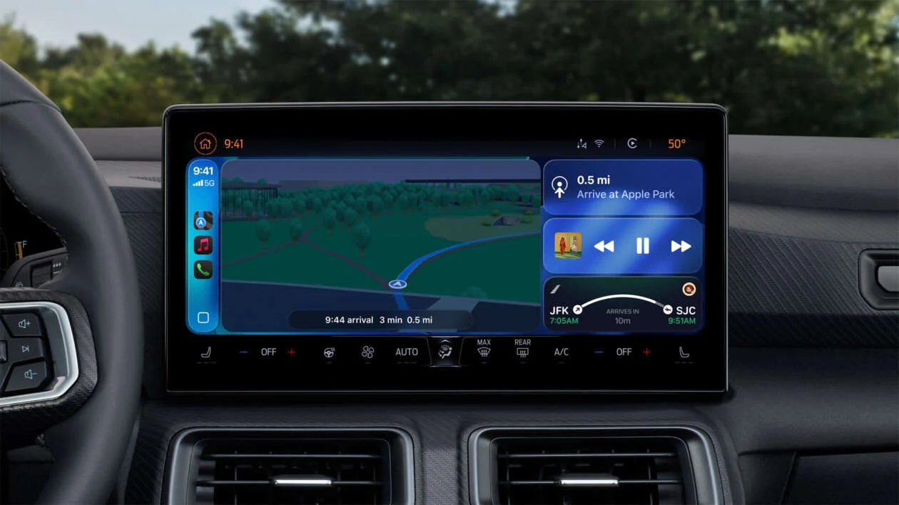 Chủ xe Kia, Hyundai sắp được nâng cấp Apple CarPlay xịn sò: Giao diện mới long lanh, trả lời tin nhắn từ màn hình, thêm nhiều tính năng khác- Ảnh 7. Chủ xe Kia, Hyundai sắp được nâng cấp Apple CarPlay xịn sò: Giao diện mới long lanh, trả lời tin nhắn từ màn hình, thêm nhiều tính năng khác- Ảnh 7.