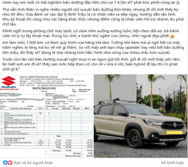 Bảo dưỡng, bảo hành, phụ tùng của Suzuki liệu có phải là những bài toán khó với người dùng ô tô?- Ảnh 1.