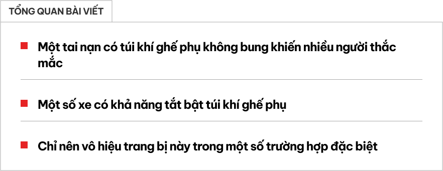 Sau vụ Jaecoo J7 không bung túi khí phụ: Đây là cách bật/tắt và kiểm tra với xe của bạn và lý do phải làm ngay điều này!- Ảnh 1. Sau vụ Jaecoo J7 không bung túi khí phụ: Đây là cách bật/tắt và kiểm tra với xe của bạn và lý do phải làm ngay điều này!- Ảnh 1.