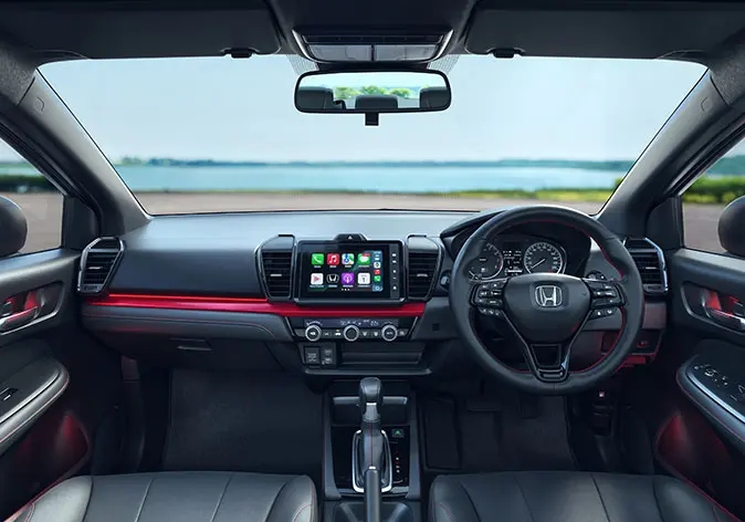 Honda City thêm bản mới: Gần giống RS, thêm đèn nội thất, CarPlay không dây, về Việt Nam có thể giành thêm khách của Vios, Accent- Ảnh 8.