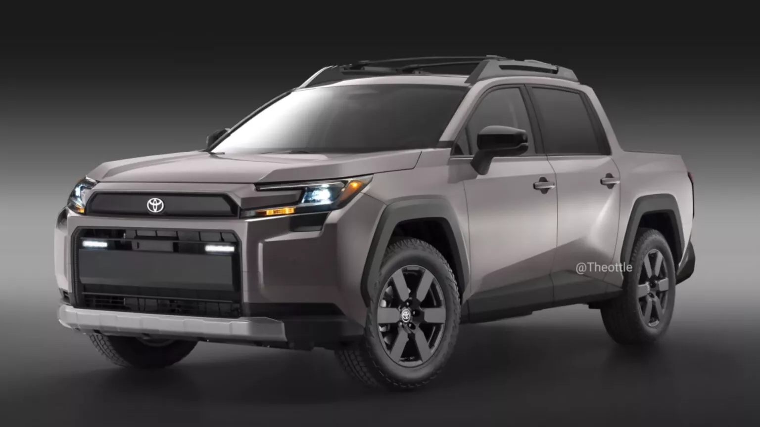 Bán tải Toyota nhỏ hơn Hilux mà thế này thì dễ hot: Thiết kế hiện đại như RAV4, có thể dùng máy hybrid- Ảnh 7.
