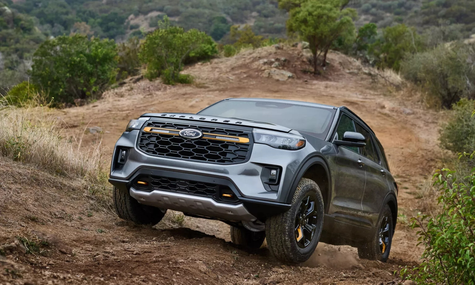 Ford Explorer 2026 thêm bản 'off-road đỉnh nhất từ trước đến nay': Ngoại hình hầm hố hơn, một loạt 'đồ chơi' quăng quật địa hình, mạnh tới 400 mã lực- Ảnh 4. Ford Explorer 2026 thêm bản 'off-road đỉnh nhất từ trước đến nay': Ngoại hình hầm hố hơn, một loạt 'đồ chơi' quăng quật địa hình, mạnh tới 400 mã lực- Ảnh 4.
