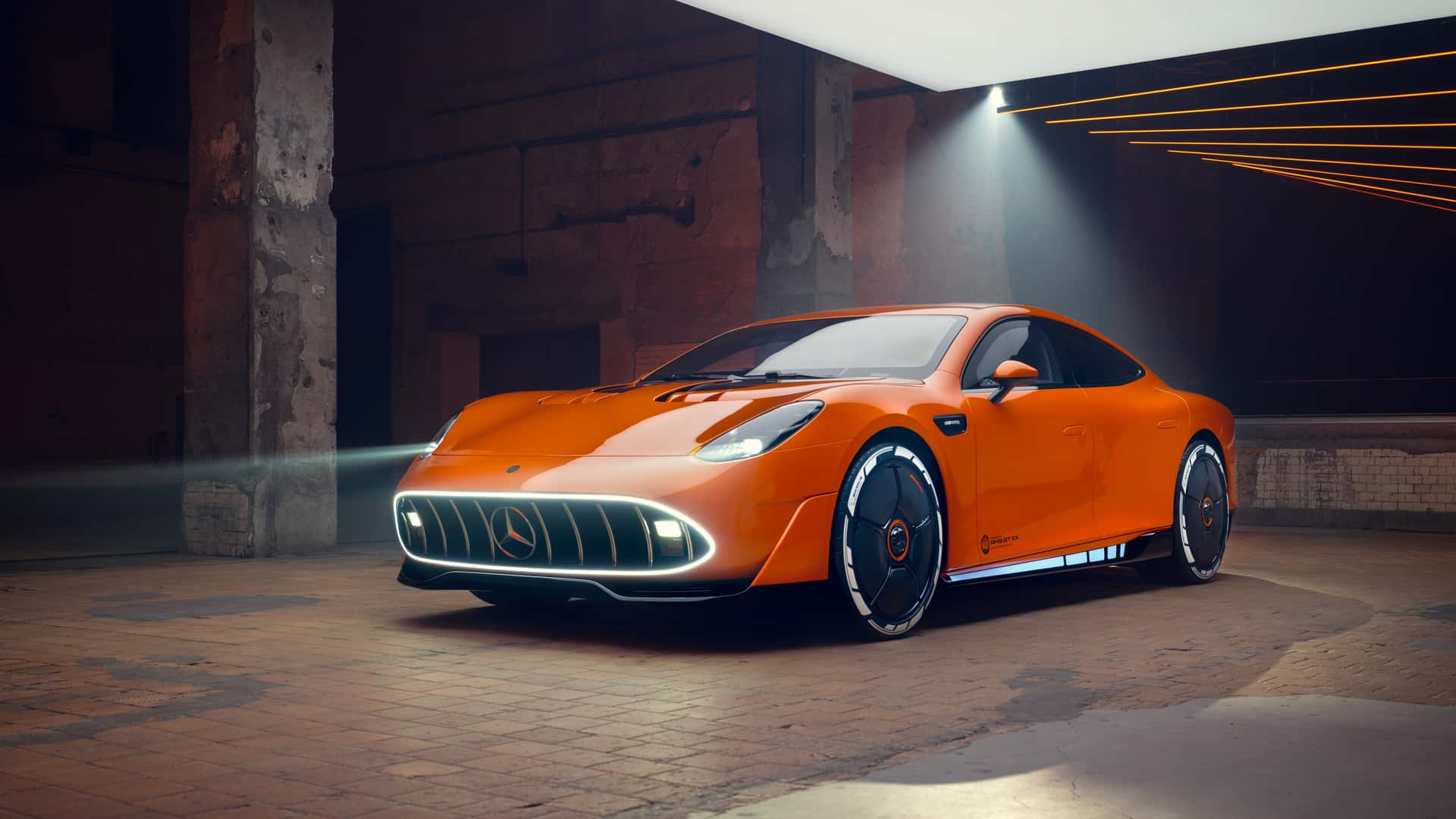 Mercedes-AMG GT đời mới này gắn loa ở đèn pha để giả một thứ tiếng mà fan xe xăng yêu thích- Ảnh 4. Mercedes-AMG GT đời mới này gắn loa ở đèn pha để giả một thứ tiếng mà fan xe xăng yêu thích- Ảnh 4.