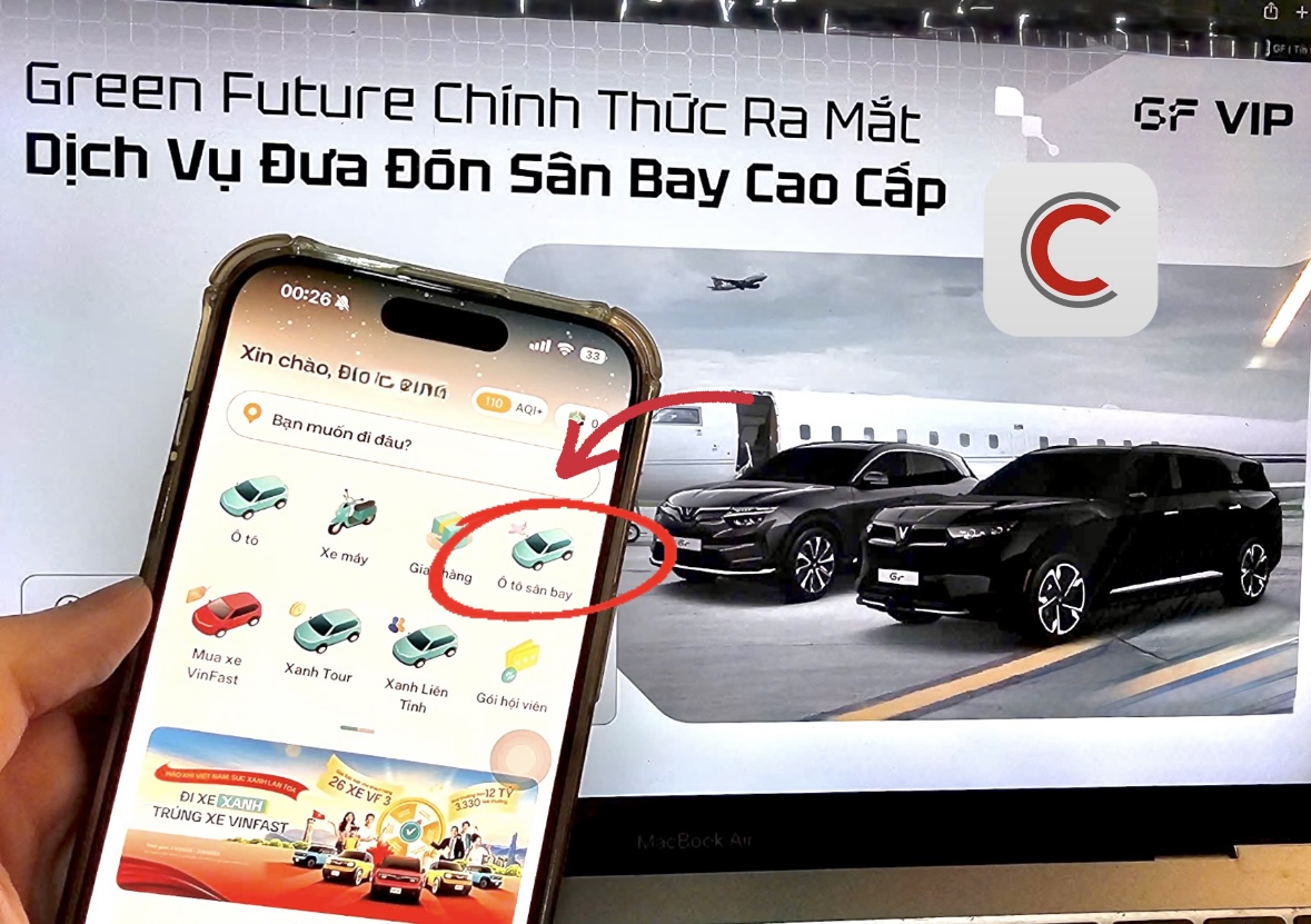 Sau xe cưới, công ty của tỷ phú Phạm Nhật Vượng ra mắt thêm dịch vụ xe sân bay với giá từ 320.000 đồng/chuyến- Ảnh 1. Sau xe cưới, công ty của tỷ phú Phạm Nhật Vượng ra mắt thêm dịch vụ xe sân bay với giá từ 320.000 đồng/chuyến- Ảnh 1.
