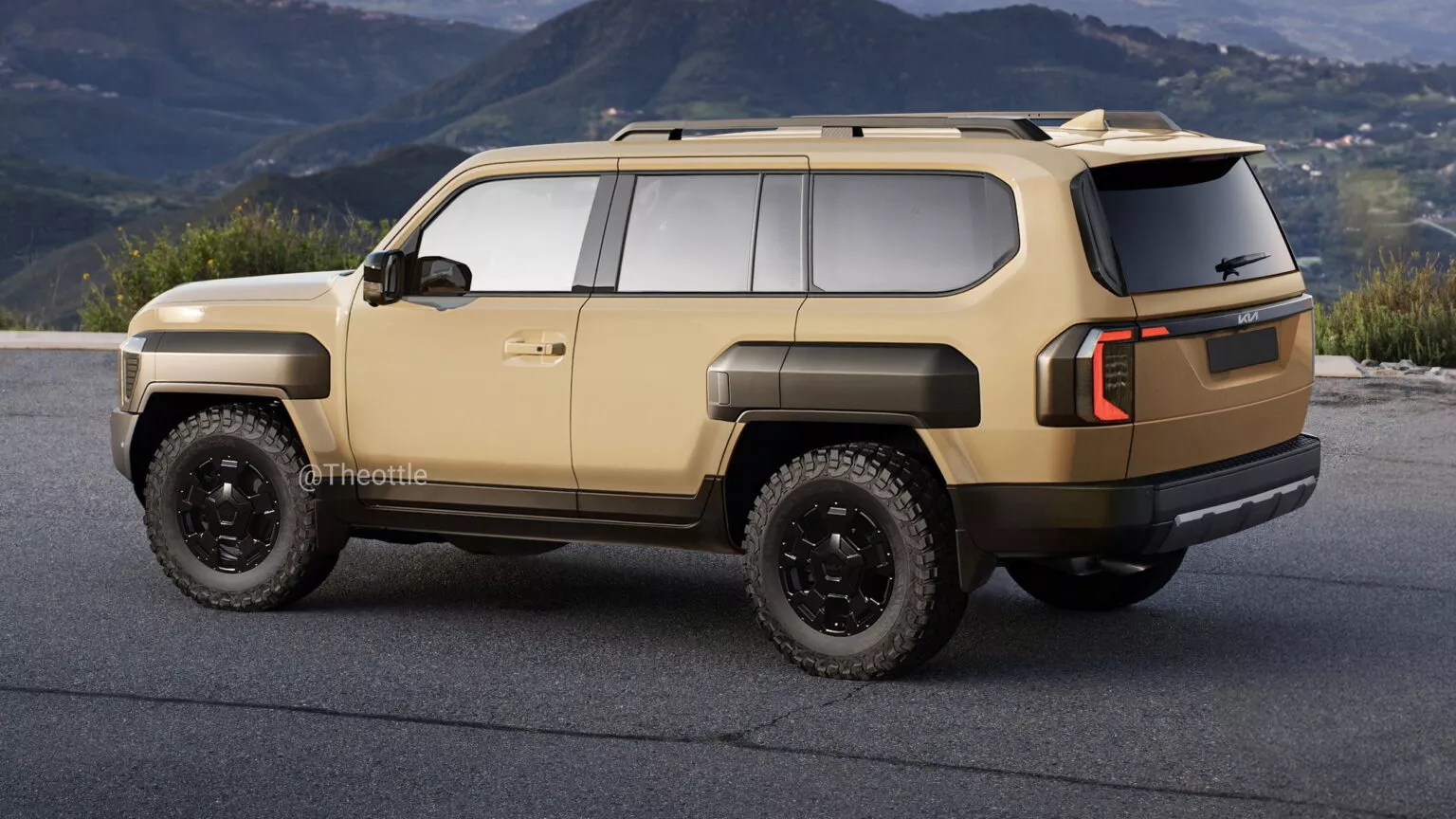Kia tính làm SUV cạnh tranh Everest và Prado, mượn nền tảng từ bán tải- Ảnh 4.
