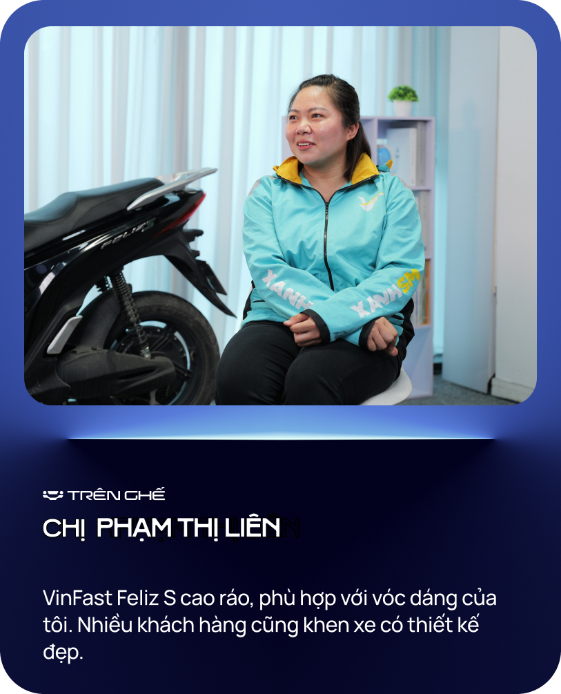 Nữ tài xế Xanh SM Bike: ‘22,5 triệu/tháng, 10 tiếng/ngày, chuyển sang xe điện thấy khỏe hơn vì…’- Ảnh 6. Nữ tài xế Xanh SM Bike: ‘22,5 triệu/tháng, 10 tiếng/ngày, chuyển sang xe điện thấy khỏe hơn vì…’- Ảnh 6.