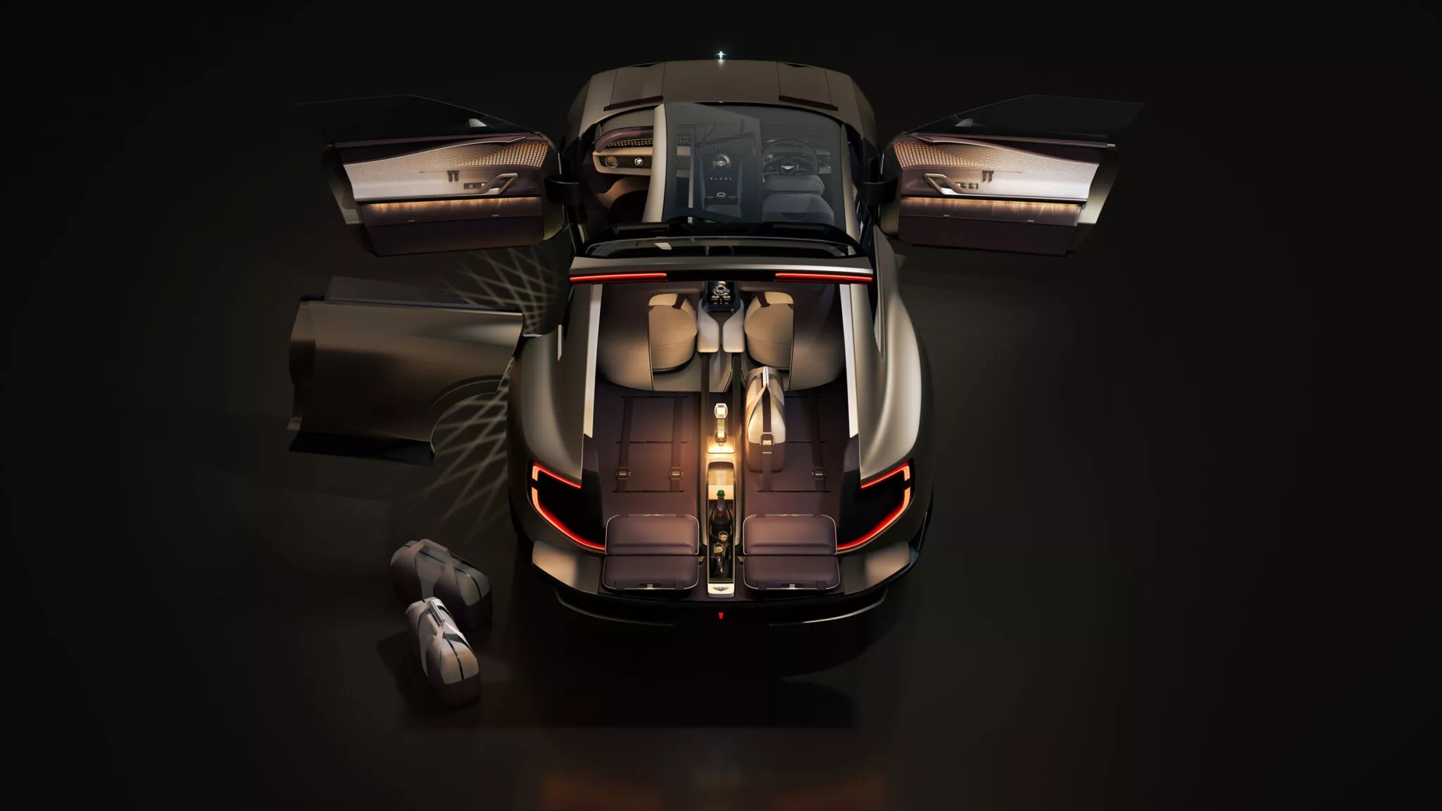 Bentley hé lộ xe điện siêu sang chỉ có 3 chỗ ngồi- Ảnh 6.