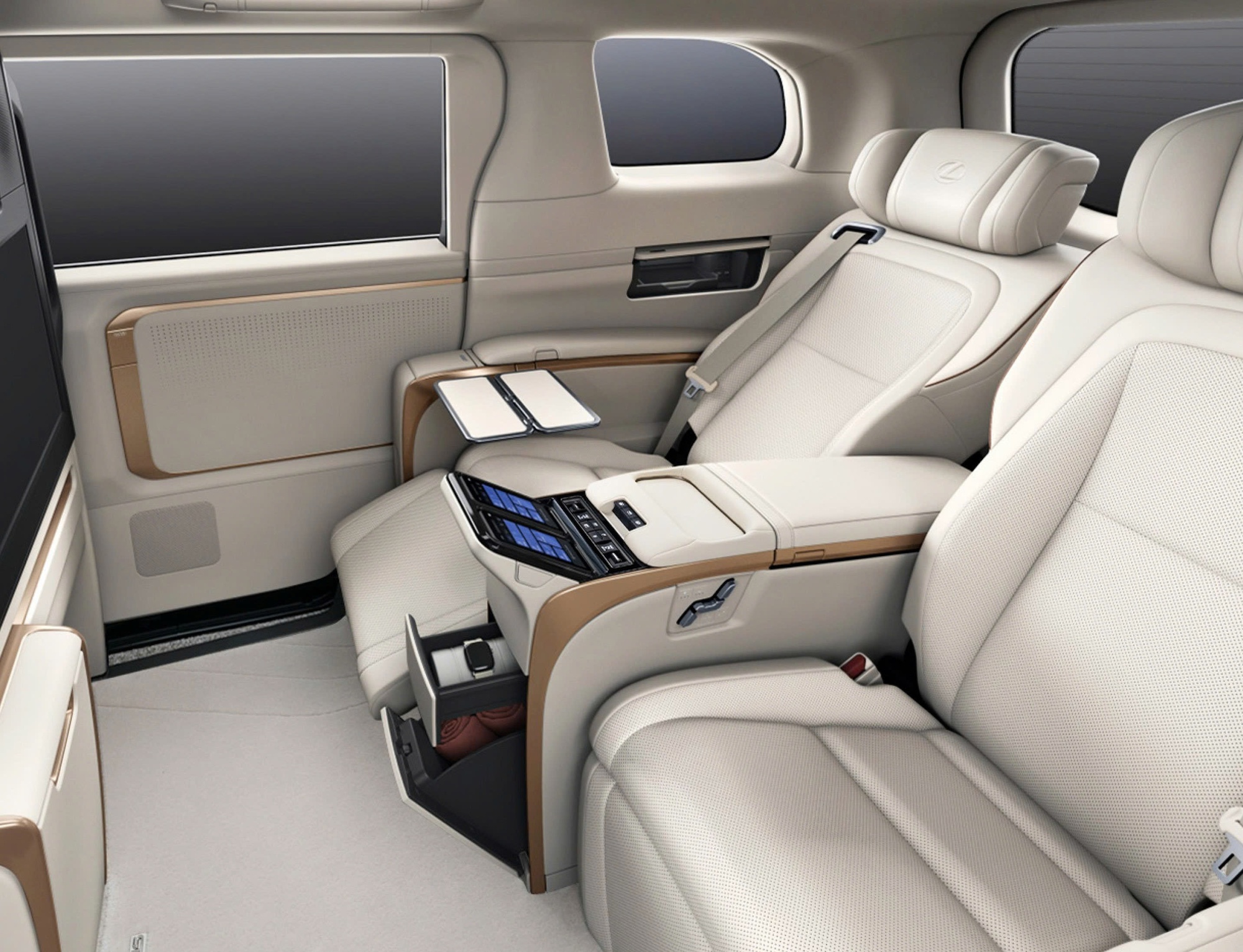Lexus LM có bản nâng cấp mới: Cải thiện khả năng cách âm, đổi vị trí mở cửa tiện lợi hơn, điều chỉnh độ sáng đèn nội thất- Ảnh 6. Lexus LM có bản nâng cấp mới: Cải thiện khả năng cách âm, đổi vị trí mở cửa tiện lợi hơn, điều chỉnh độ sáng đèn nội thất- Ảnh 6.