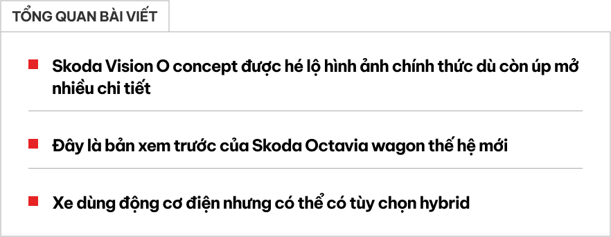 Skoda nhá hàng xe mới sắp ra mắt tháng 9: Có điểm giống Audi, chạy điện, là đời mới xem trước của Octavia từng về Việt Nam- Ảnh 1. Skoda nhá hàng xe mới sắp ra mắt tháng 9: Có điểm giống Audi, chạy điện, là đời mới xem trước của Octavia từng về Việt Nam- Ảnh 1.