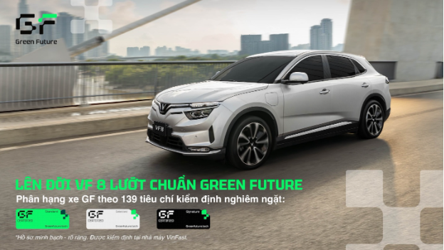 Green Future cung cấp xe VinFast VF 8 đã qua sử dụng được kiểm định minh bạch tại nhà máy- Ảnh 1.