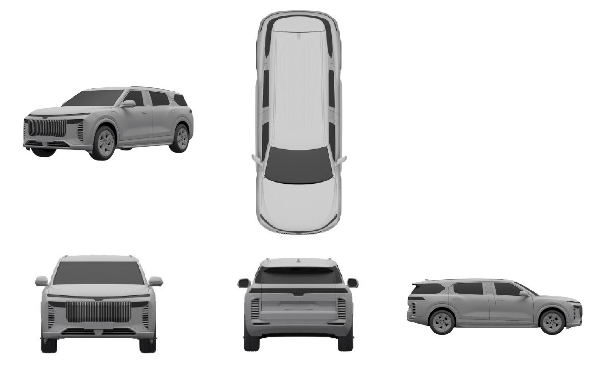 SUV VinFast mới giống VF 9 có bản thiết kế rõ nét mọi góc cạnh: Mặt khác hoàn toàn 'xe gốc', người Việt tham gia 'tạo hình'- Ảnh 3. SUV VinFast mới giống VF 9 có bản thiết kế rõ nét mọi góc cạnh: Mặt khác hoàn toàn 'xe gốc', người Việt tham gia 'tạo hình'- Ảnh 3.