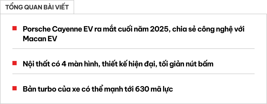 Porsche Cayenne lộ nội thất mới: Thiết kế lột xác với 4 màn hình khủng, bỏ gần hết nút bấm- Ảnh 1. Porsche Cayenne lộ nội thất mới: Thiết kế lột xác với 4 màn hình khủng, bỏ gần hết nút bấm- Ảnh 1.
