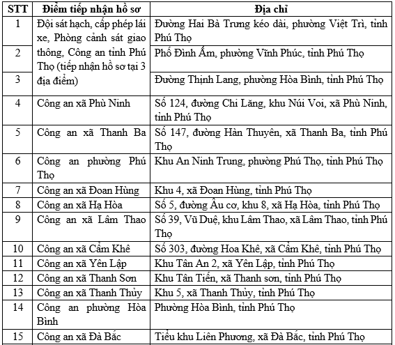 Thông báo quan trọng liên quan đến giấy phép lái xe, người dân Thanh Hóa, Ninh Bình, Phú Thọ... cần đặc biệt chú ý- Ảnh 5.