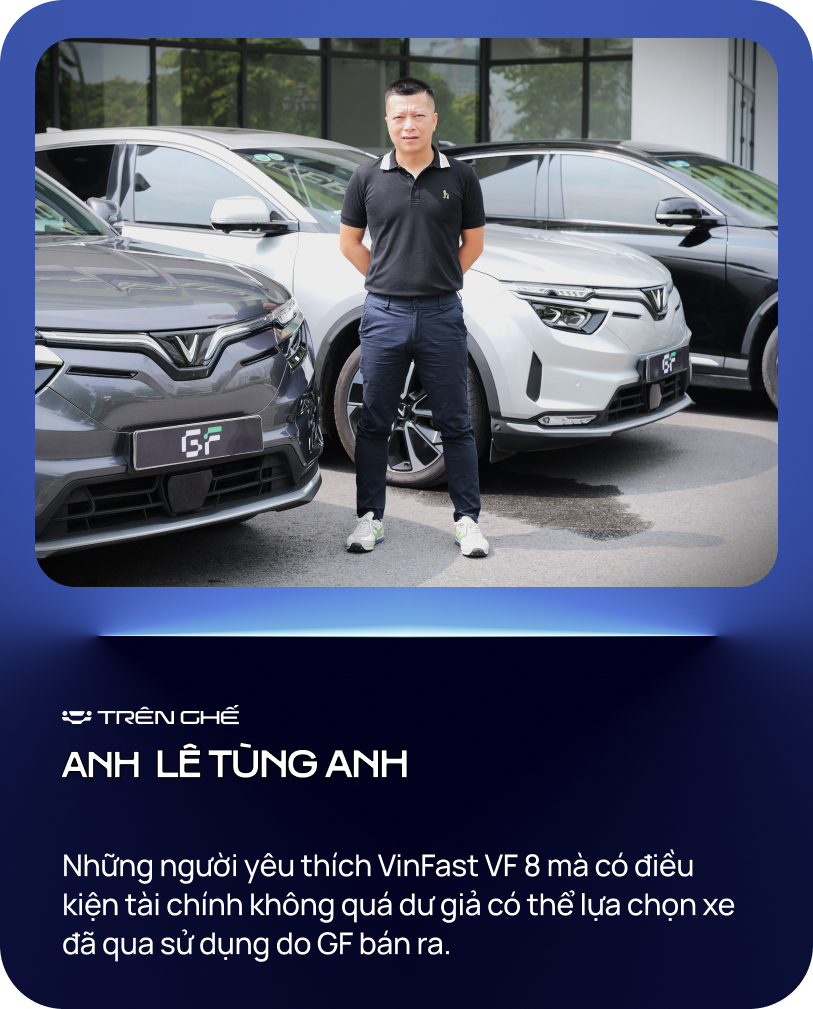 Trải nghiệm VinFast VF 8 đã qua sử dụng từ GF, chuyên gia đánh giá: ‘Các phân hạng phù hợp túi tiền, có điểm tương đương xe mới’- Ảnh 7. Trải nghiệm VinFast VF 8 đã qua sử dụng từ GF, chuyên gia đánh giá: ‘Các phân hạng phù hợp túi tiền, có điểm tương đương xe mới’- Ảnh 7.