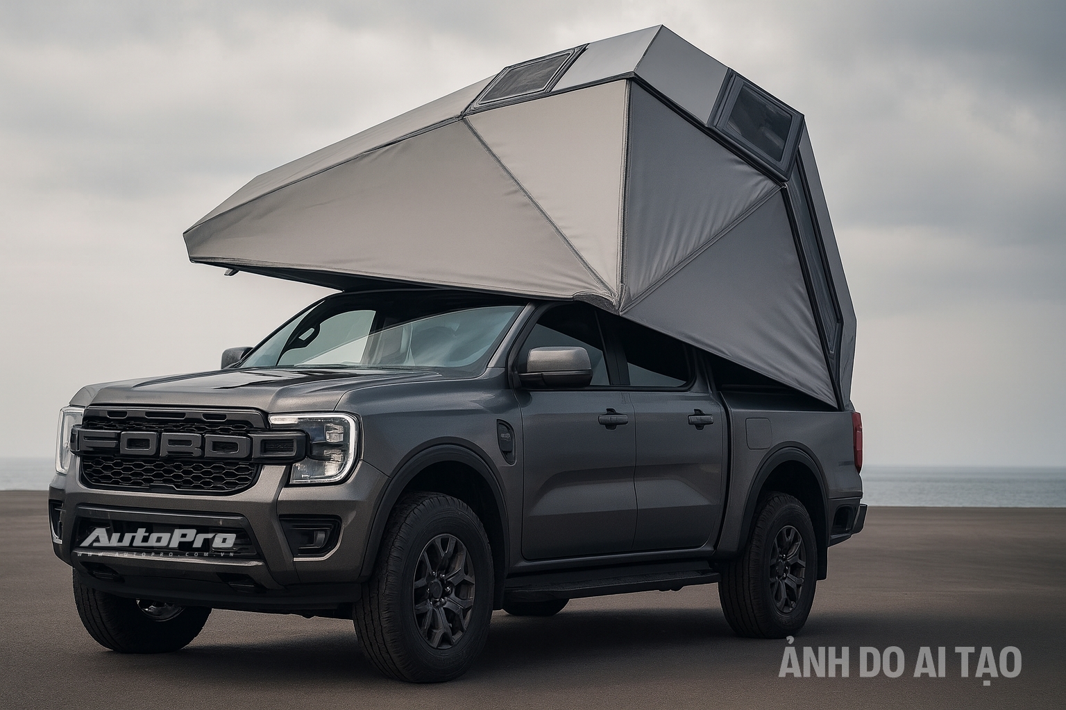 Đây là trang bị có thể xuất hiện trên Ford Ranger đời mới mà dân off-road rất cần, thậm chí còn giúp tăng khí động học dù nằm trên nóc xe- Ảnh 7.