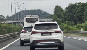 Xử phạt 23 triệu đồng tài xế ô tô che biển số bằng dòng chữ 'Happy Wedding'- Ảnh 4.